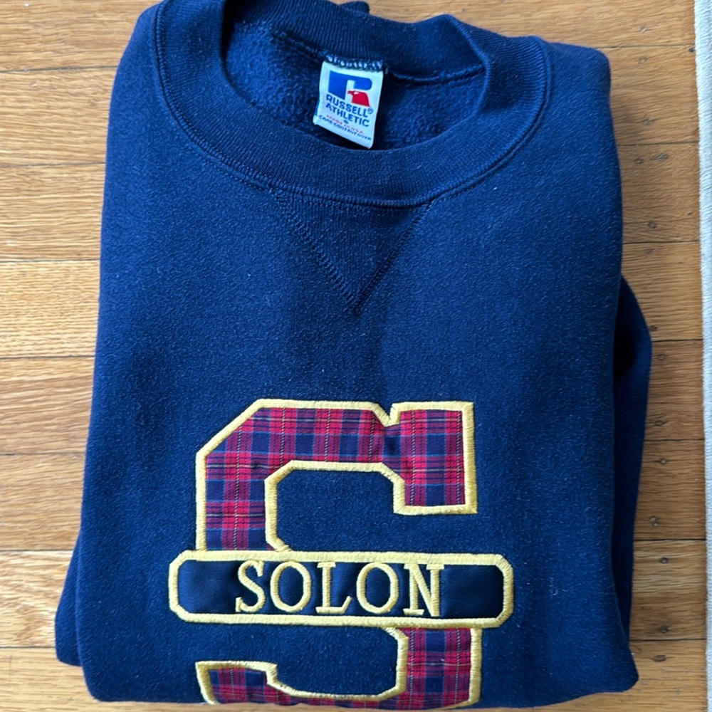 vintage russell crew neck